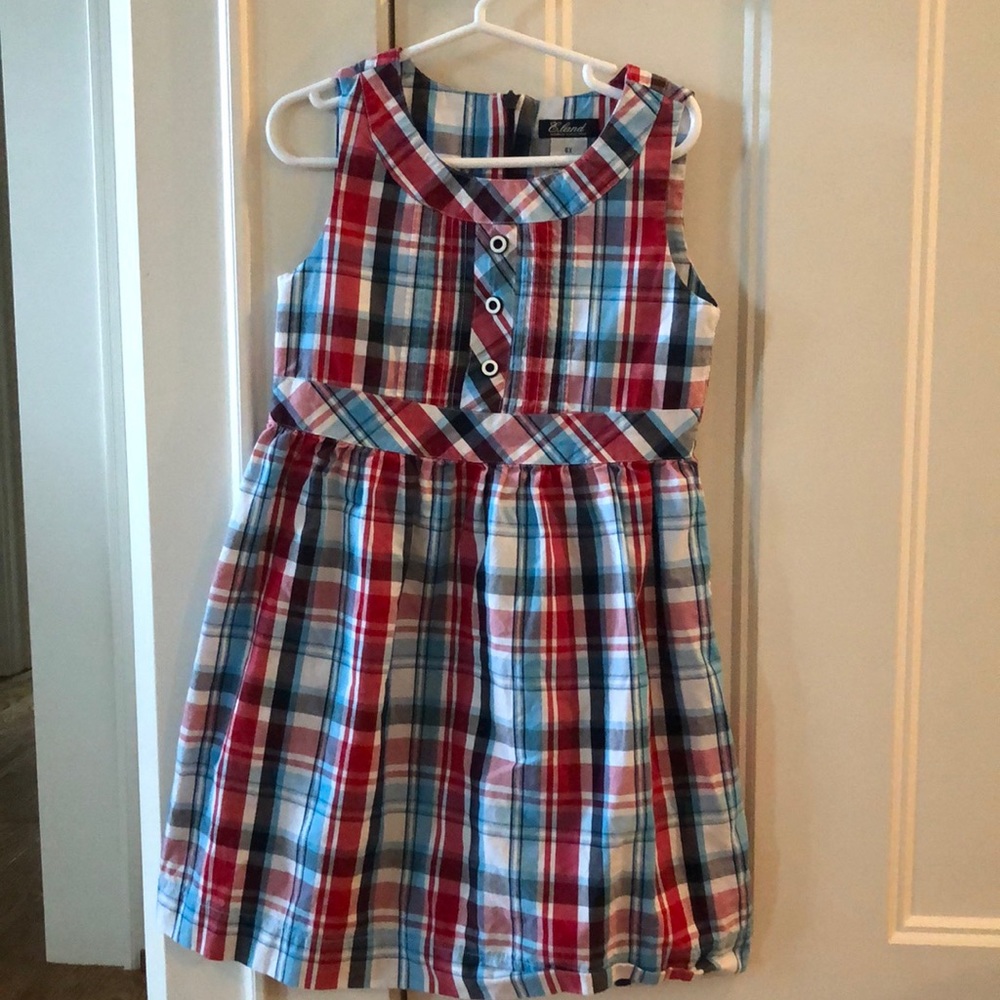 E-Land Patriotic girl’s dress 6x